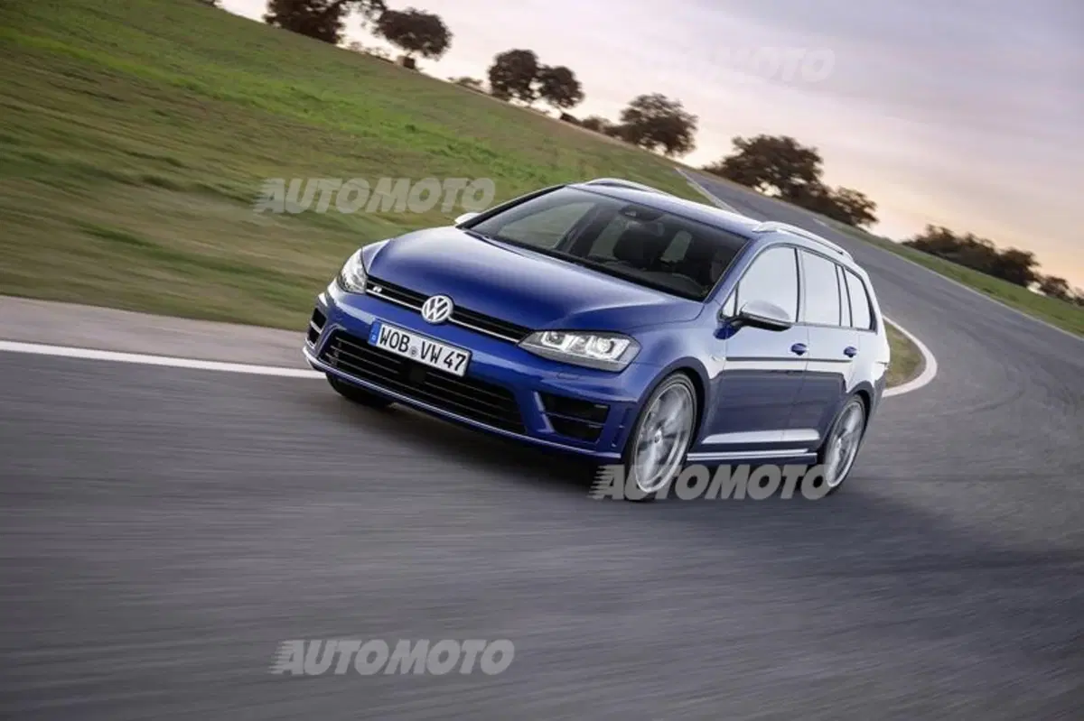 Volkswagen Golf Variant: nuova GTD, Alltrack e R (13)