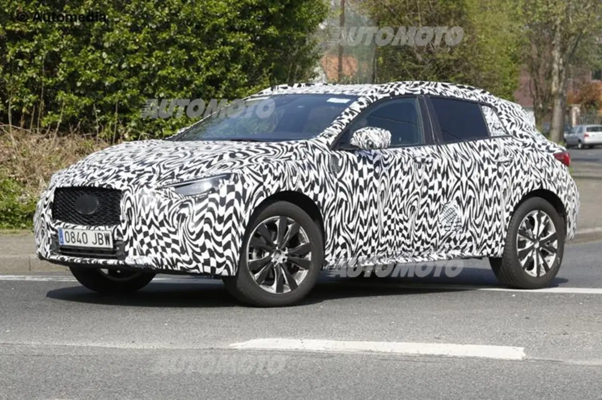 Infiniti QX30: prove generali per il nuovo SUV compatto