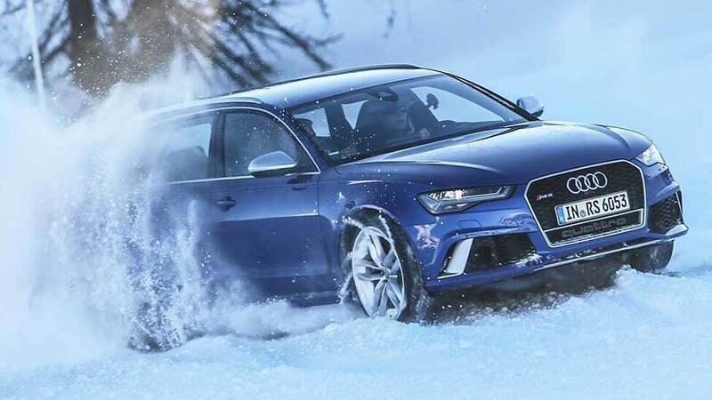 Audi RS6: riesce davvero ad andare su una pista da sci (come nello spot)? [video]