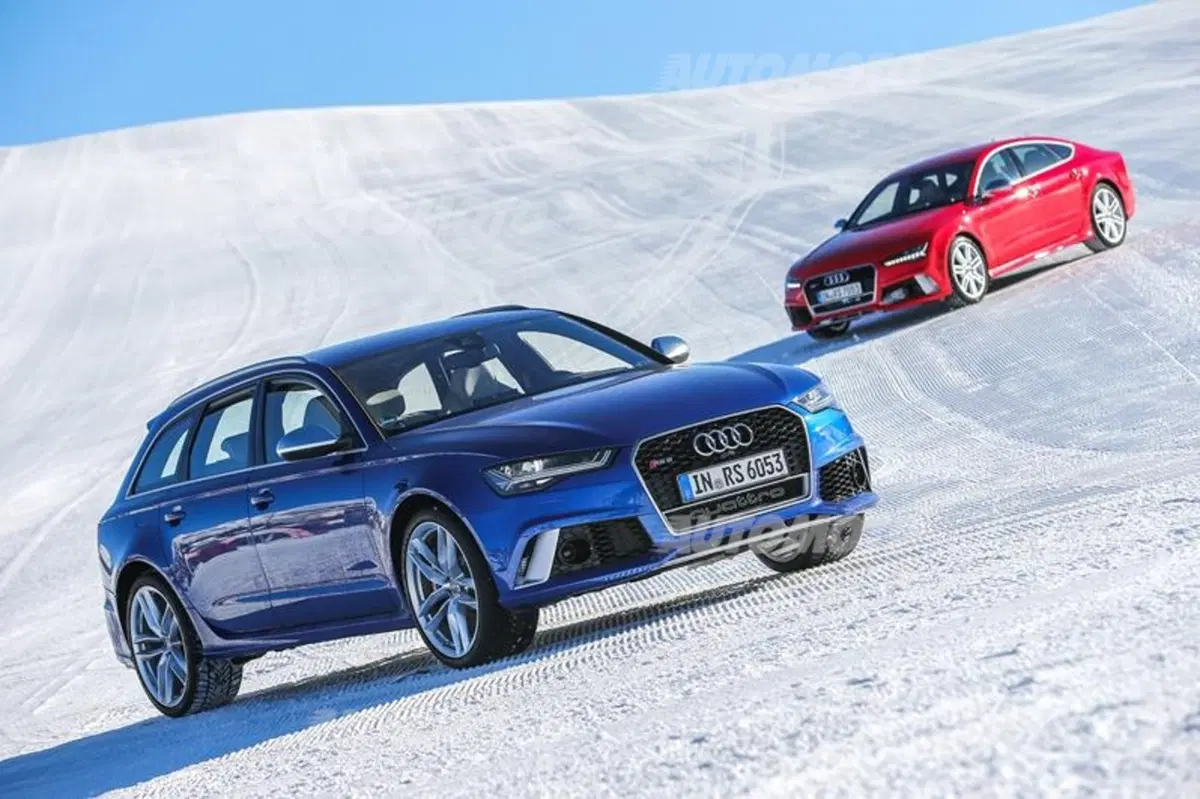 Audi RS6: riesce davvero ad andare su una pista da sci (come nello spot)? [video] (2)