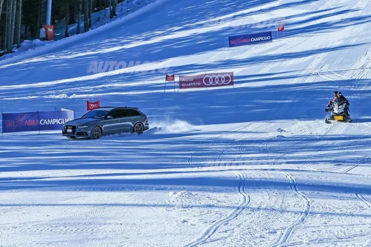 Audi RS6: riesce davvero ad andare su una pista da sci (come nello spot)? [video] (4)