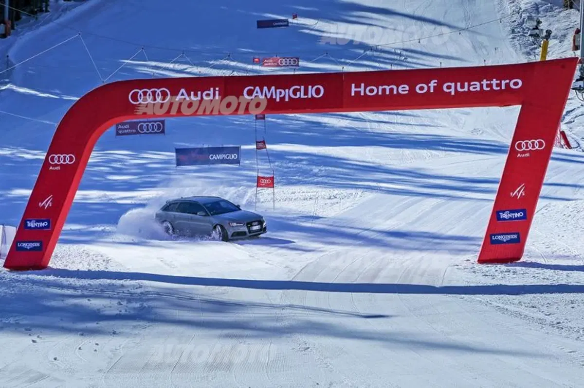 Audi RS6: riesce davvero ad andare su una pista da sci (come nello spot)? [video] (5)
