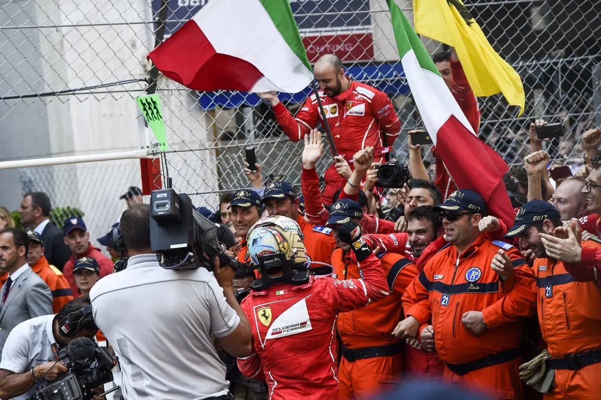 F1, GP Montecarlo 2017: Ferrari, vittoria pesante (35)