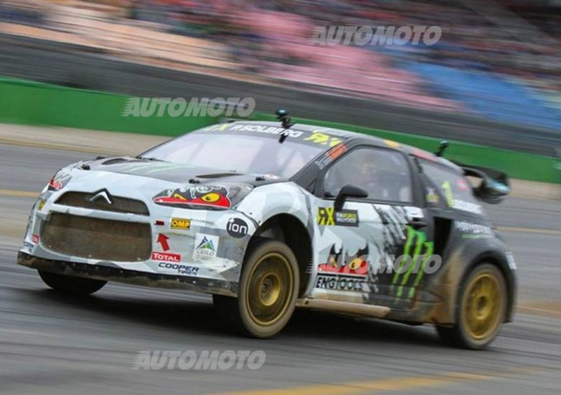 WRX 2015. Rallycross di Germania: Full Petter Solberg (Citroen)