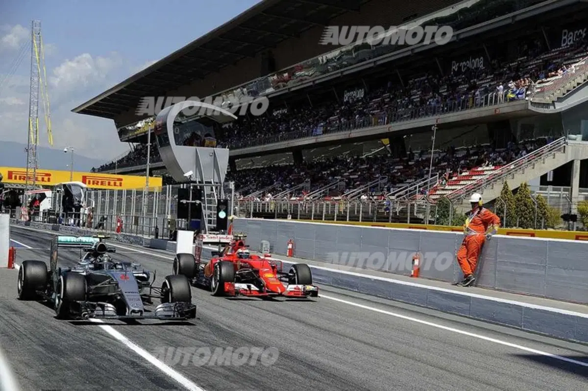F1, Gp di Spagna 2015, FP3: Rosberg davanti a tutti. Vettel secondo (21)