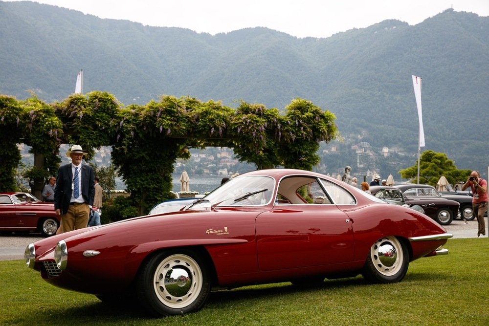 Alfa Romeo sempre apprezzatissime a Cernobbio: 2 premi per la Giulietta SS Prototipo del &#039;57