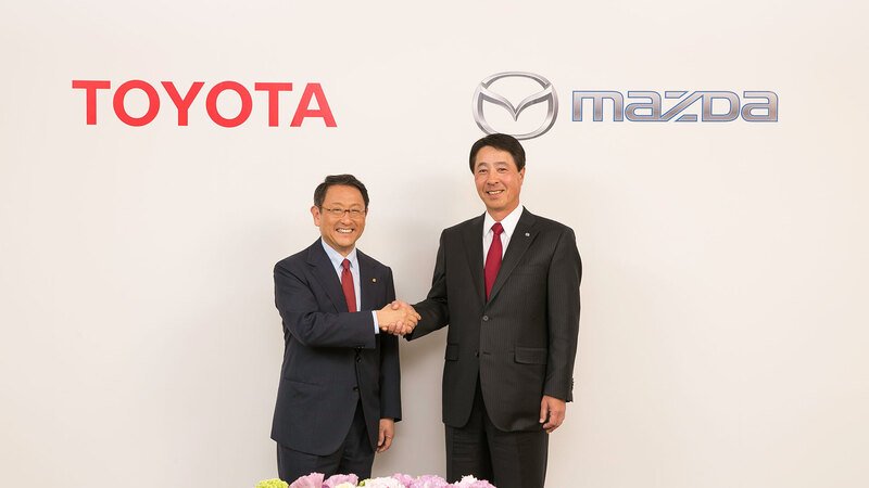Toyota-Mazda: si rafforza la collaborazione
