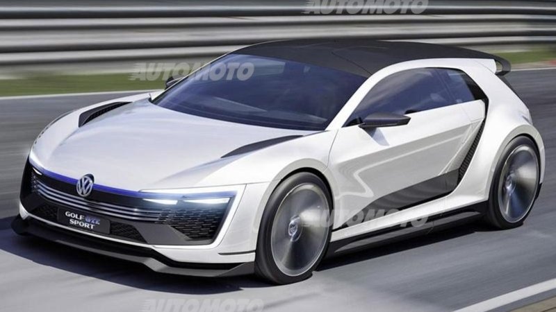 Volkswagen Golf GTE Sport concept: sognare con l&#039;ibrido da 400 CV