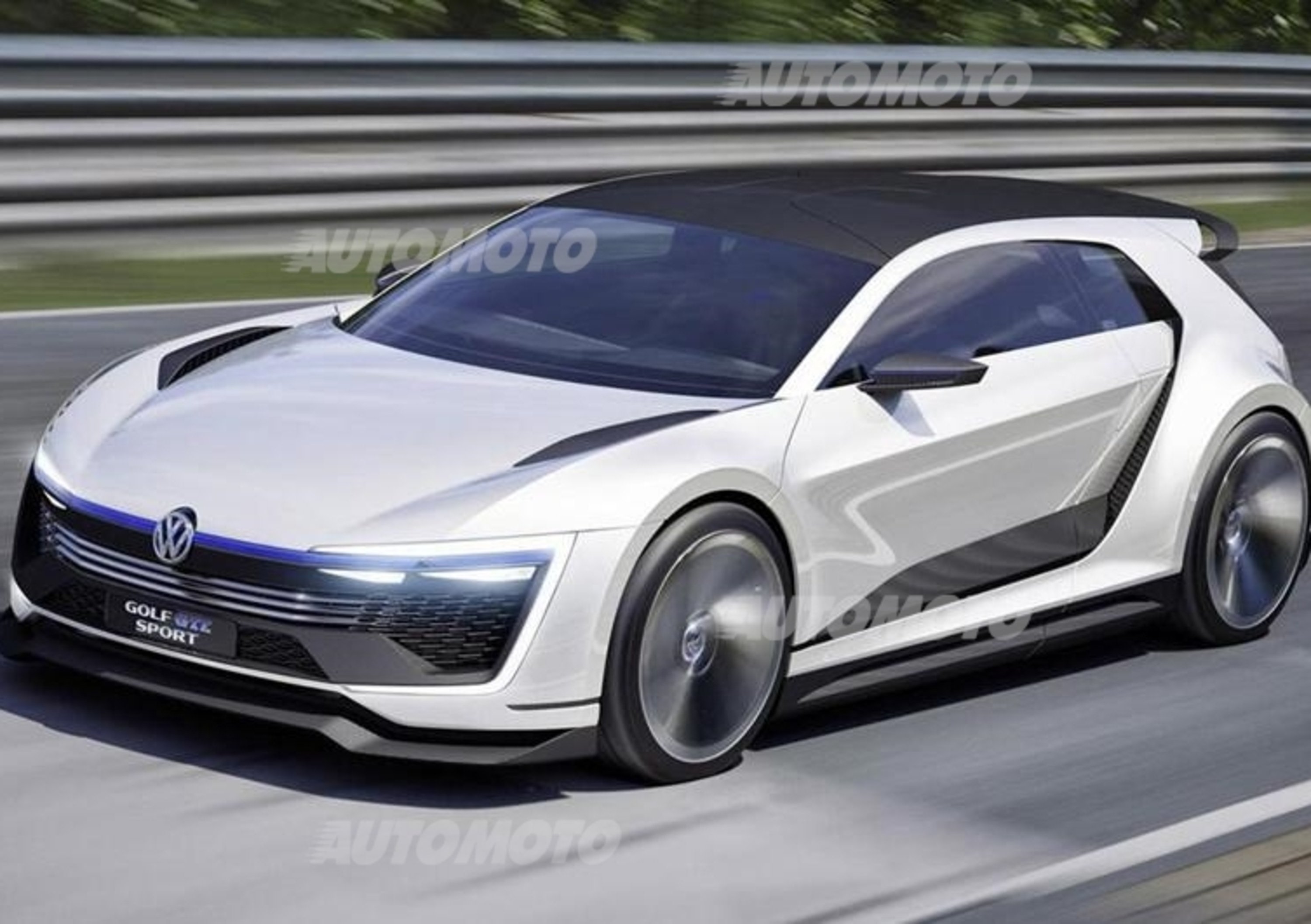 Volkswagen Golf GTE Sport concept: sognare con l&#039;ibrido da 400 CV