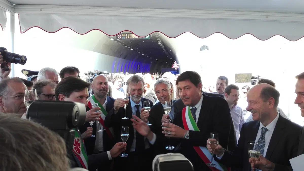 Autostrade in festa: inaugurato il passante del Galluzzo