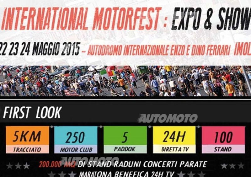 International Motorfest, Imola: per gli amanti di auto e moto