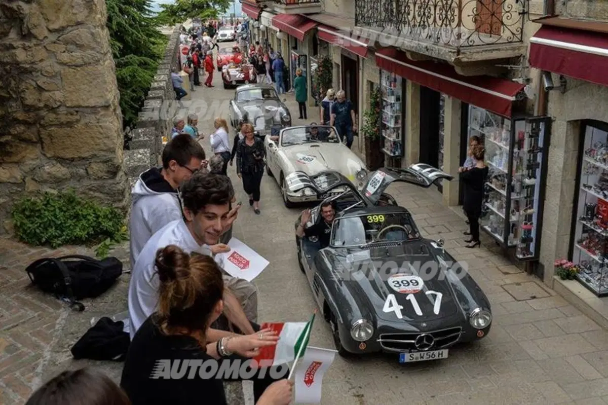 Tribute Mercedes to Mille Miglia 2015: 1.600 km di emozioni e una grande vittoria (5)