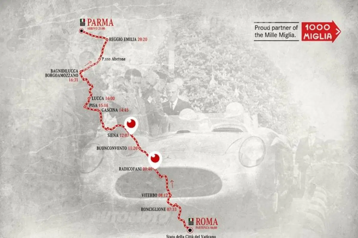 Tribute Mercedes to Mille Miglia 2015: 1.600 km di emozioni e una grande vittoria (19)