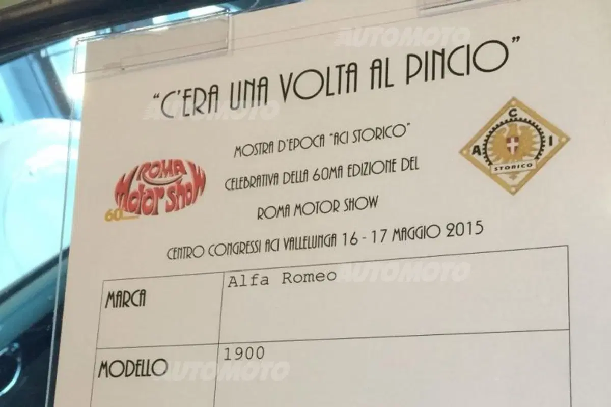 Aci Storico: il primo concorso d'eleganza va alla Alfa Romeo 1900 (7)