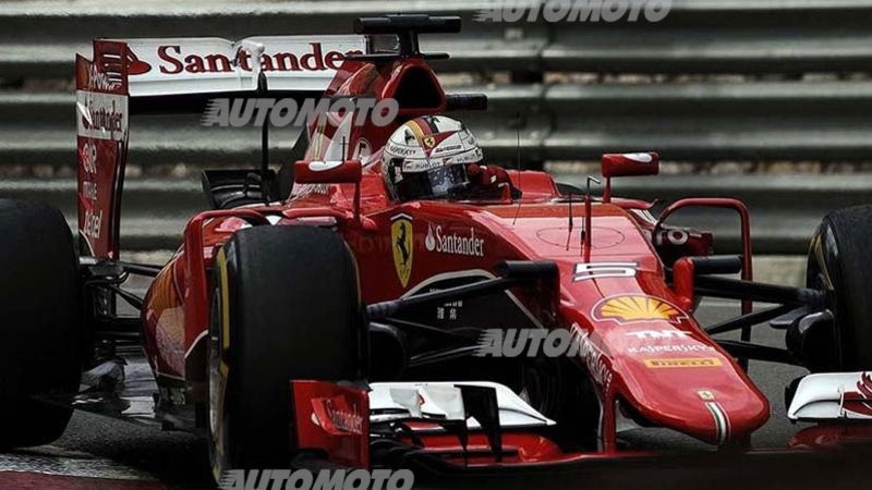 F1, Gp di Montecarlo 2015, FP3: Vettel davanti alle Mercedes