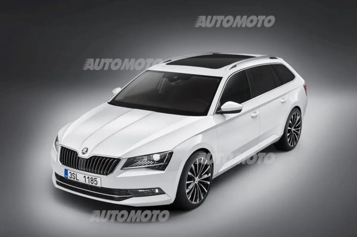 Nuova Skoda Superb, ecco la versione wagon