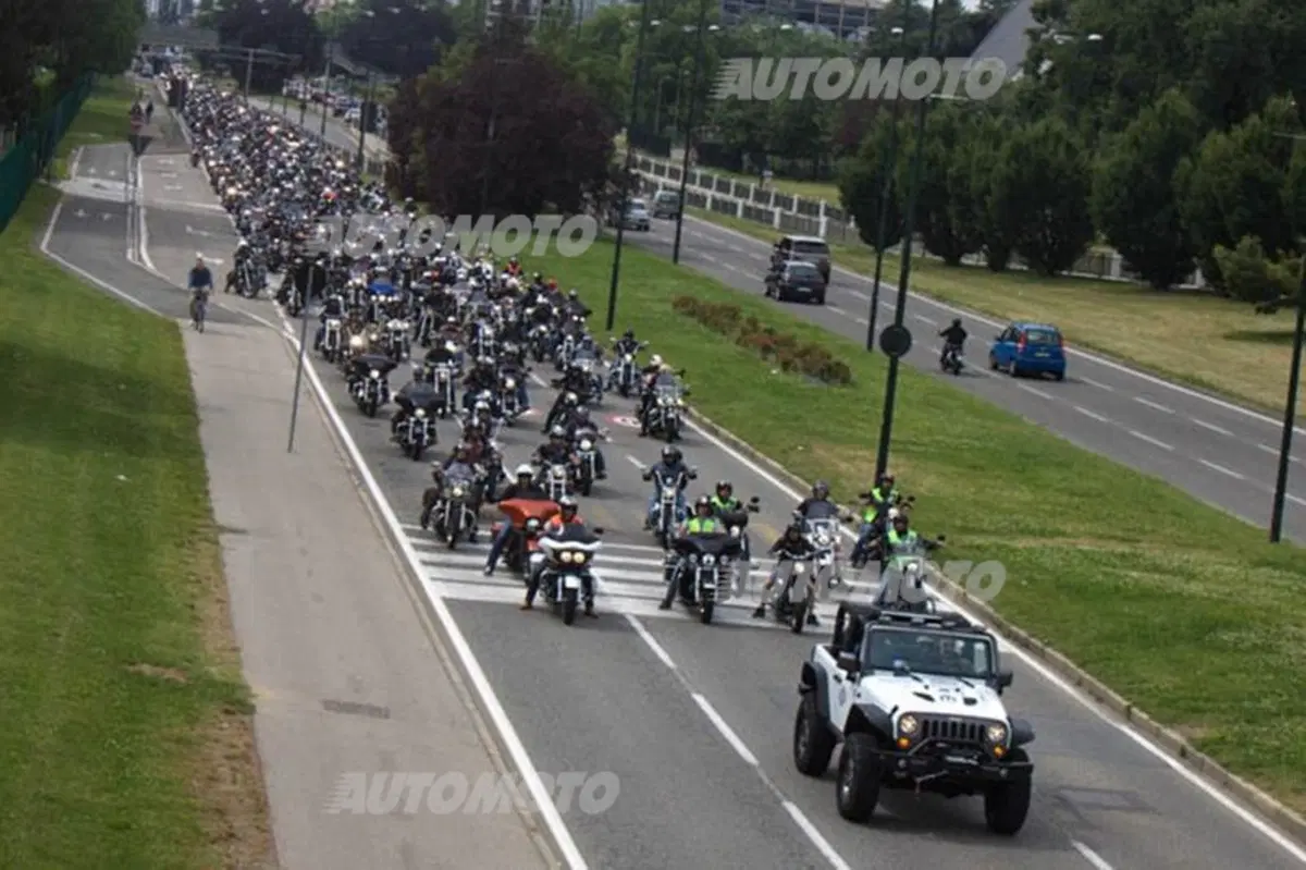 Jeep e Harley-Davidson unite contro il cancro: torna il raduno a Torino