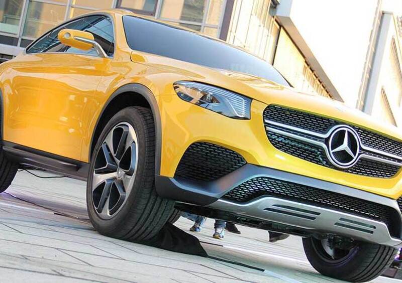 Mercedes GLC Coup&eacute; concept: l&#039;anti-X4 si lascia ammirare in Italia