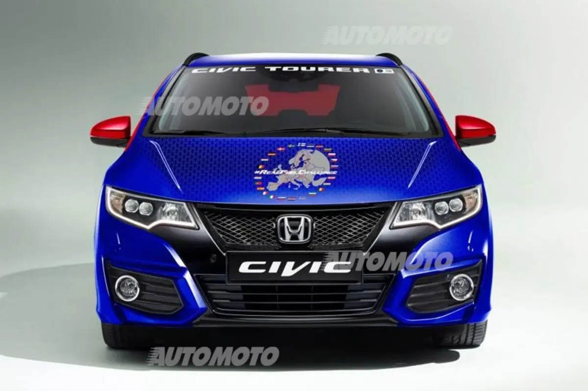 Honda, un giro d'Europa per entrare nel Guinness