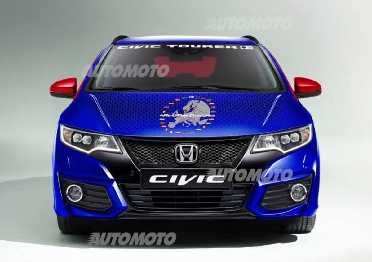 Honda, un giro d'Europa per entrare nel Guinness