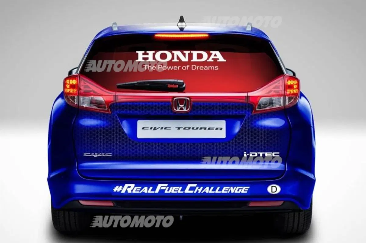 Honda, un giro d'Europa per entrare nel Guinness (2)