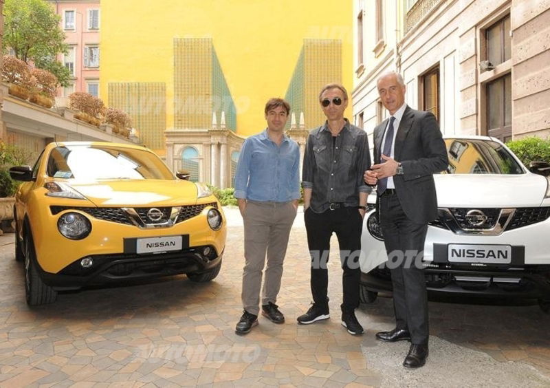 Nissan Juke: insieme ad Albertino per creare nuove hit musicali