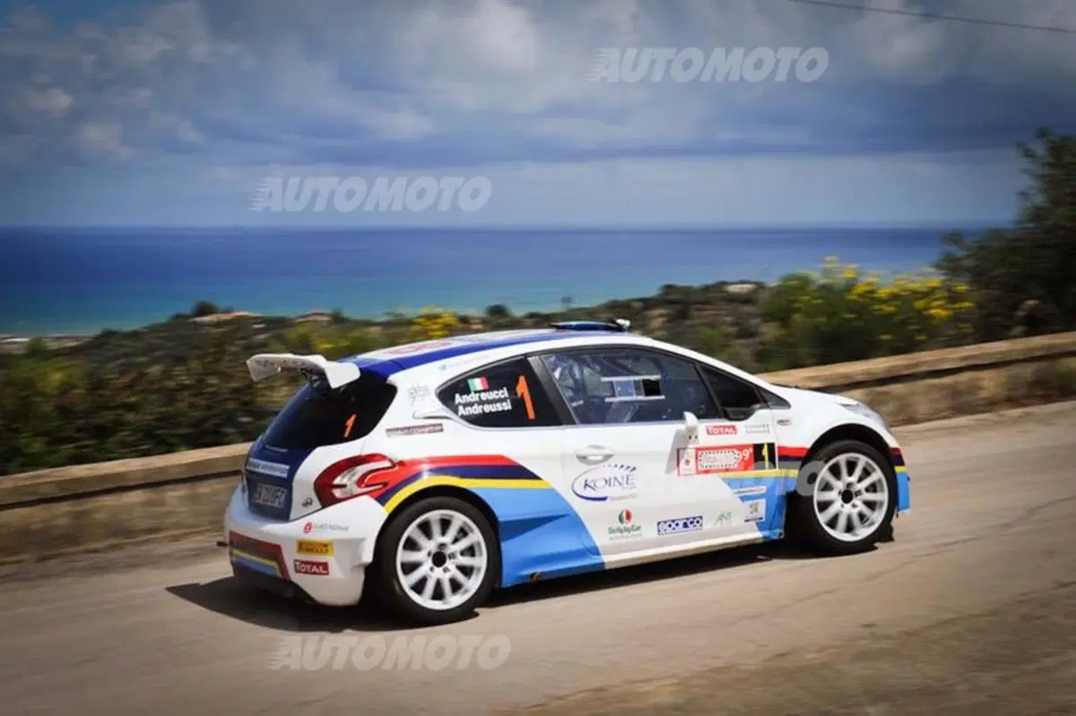 CIR 2015. 99a Targa Florio: Andreucci-Andreussi (Peugeot) al comando (56)