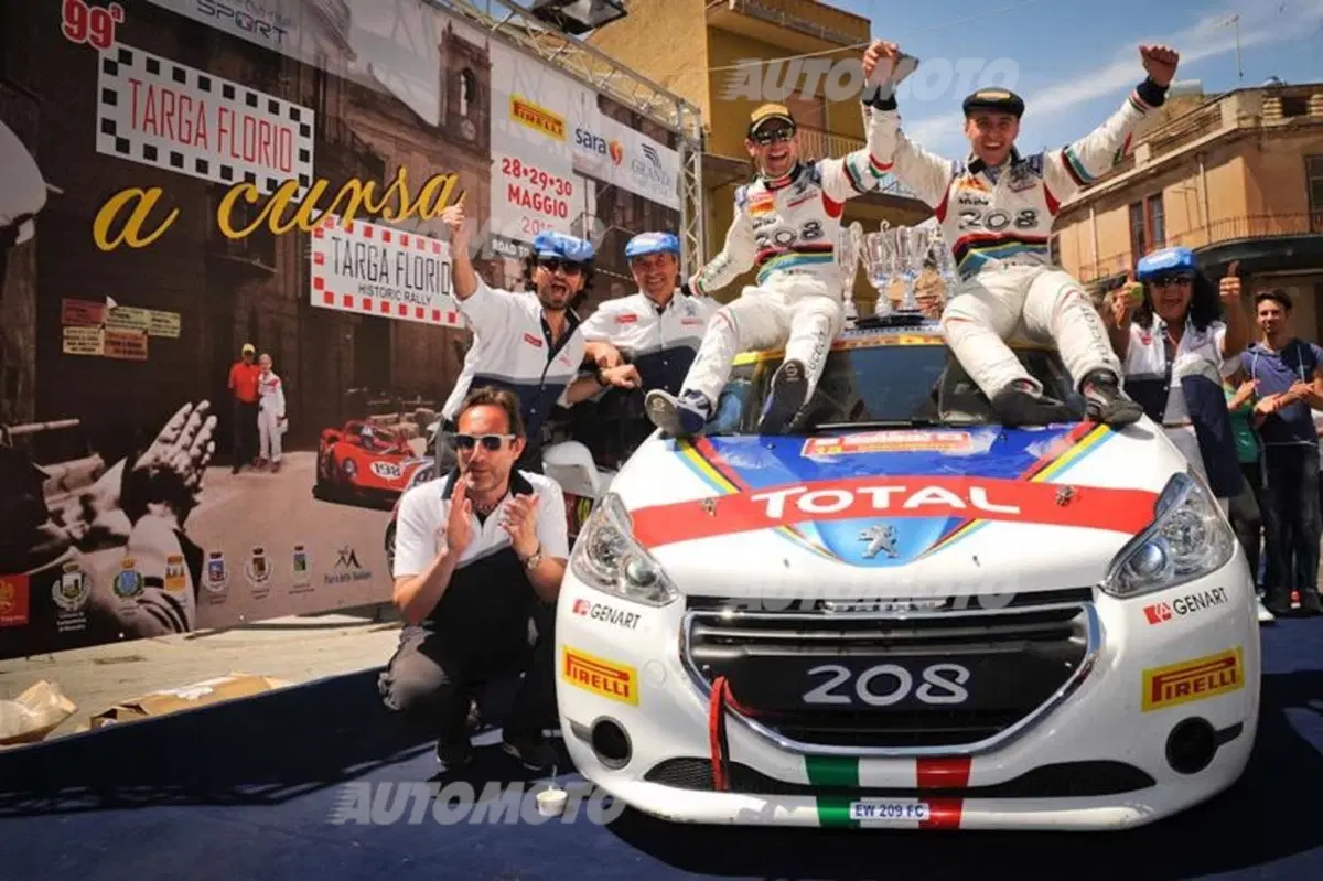 CIR 2015. Andreucci-Andreussi-Peugeot. “Il Gatto a nove code flagella ancora al Targa Florio”! (10)