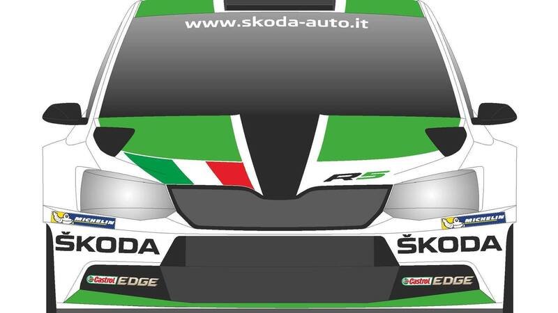Skoda Fabia R5 pronta al debutto a San Marino con Scandola