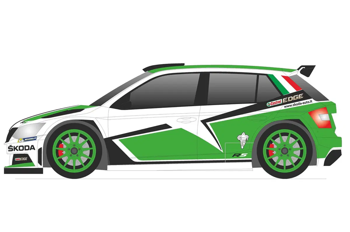 Skoda Fabia R5 pronta al debutto a San Marino con Scandola (2)