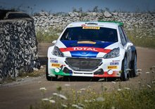 CIR 2017 Salento 1a Tappa. Andreucci e Peugeot: Implacabili!