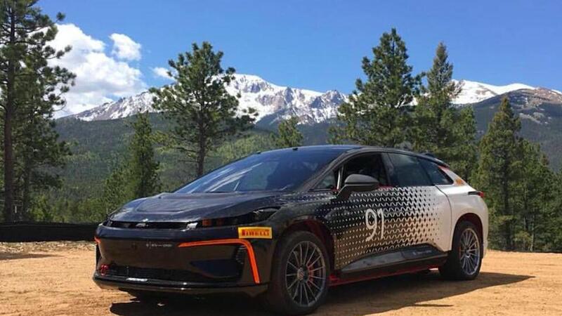 Faraday Future, confermata la partecipazione a Pikes Peak