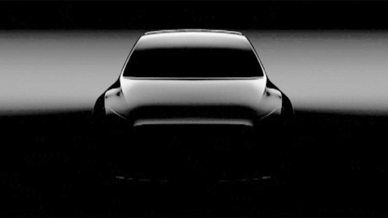Tesla Model Y, arriver&agrave; nel 2019. Ecco la prima immagine