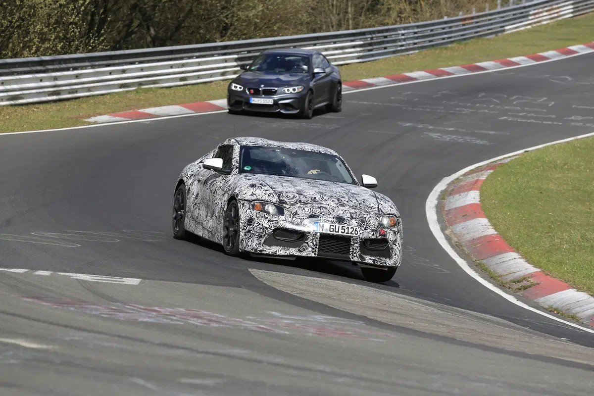 Toyota Supra, le foto spia (4)