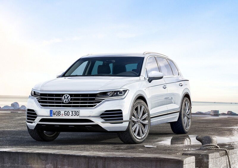 Volkswagen Touareg: le ultime immagini [rendering]