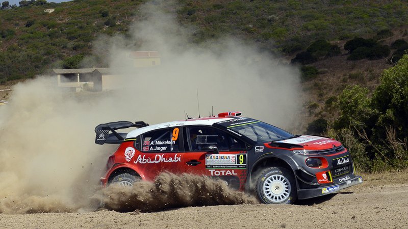WRC17 Italia Sardegna. Citroen: Spettacolo, &egrave; una promessa!