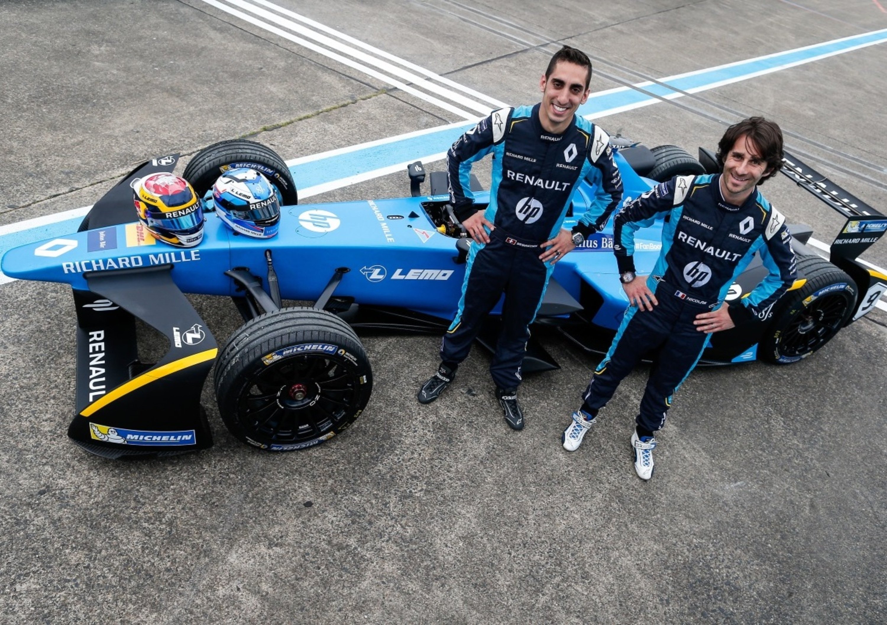 Buemi e Prost con Renault e.dams fino al 2019