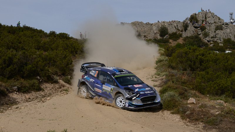 WRC17 Italia Sardegna. Ott Tanak (Ford M-Sport) &egrave; il nuovo Campione d&rsquo;Italia