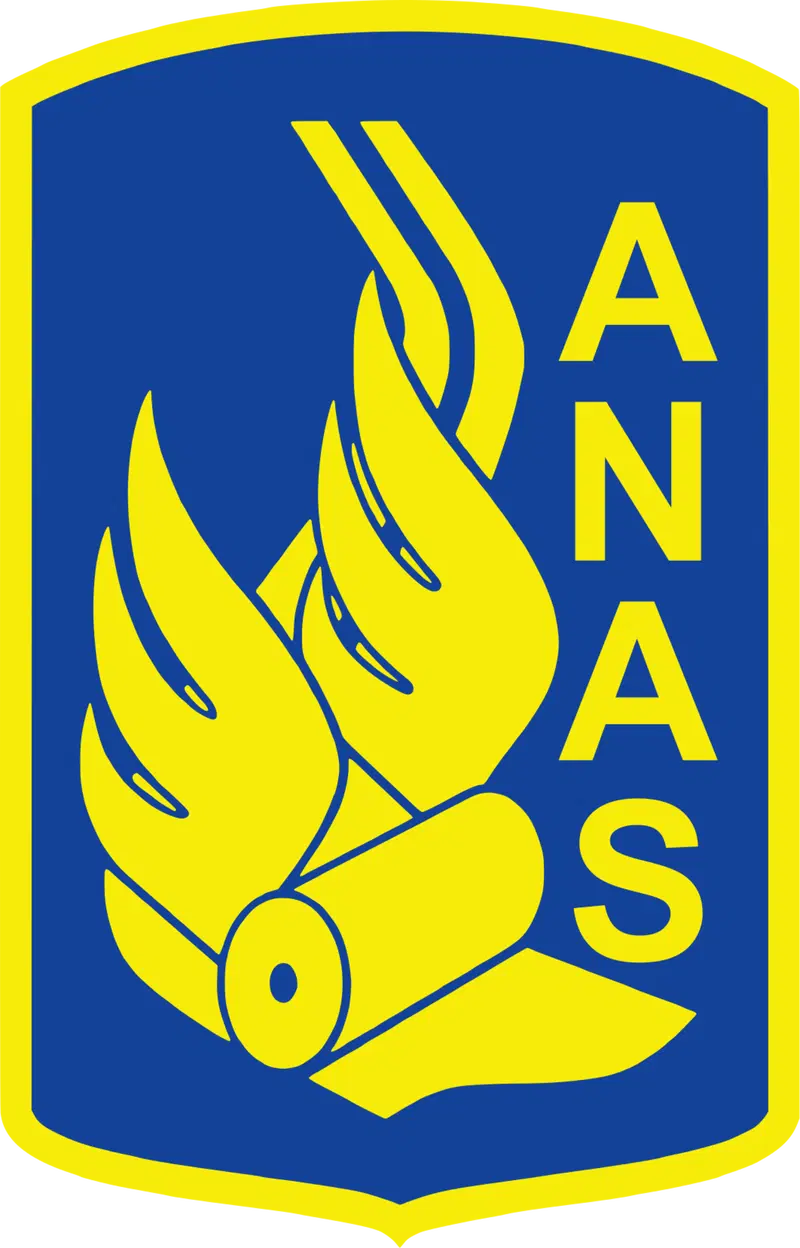 Lo storico logo dell'ANAS in uso fino al 2017