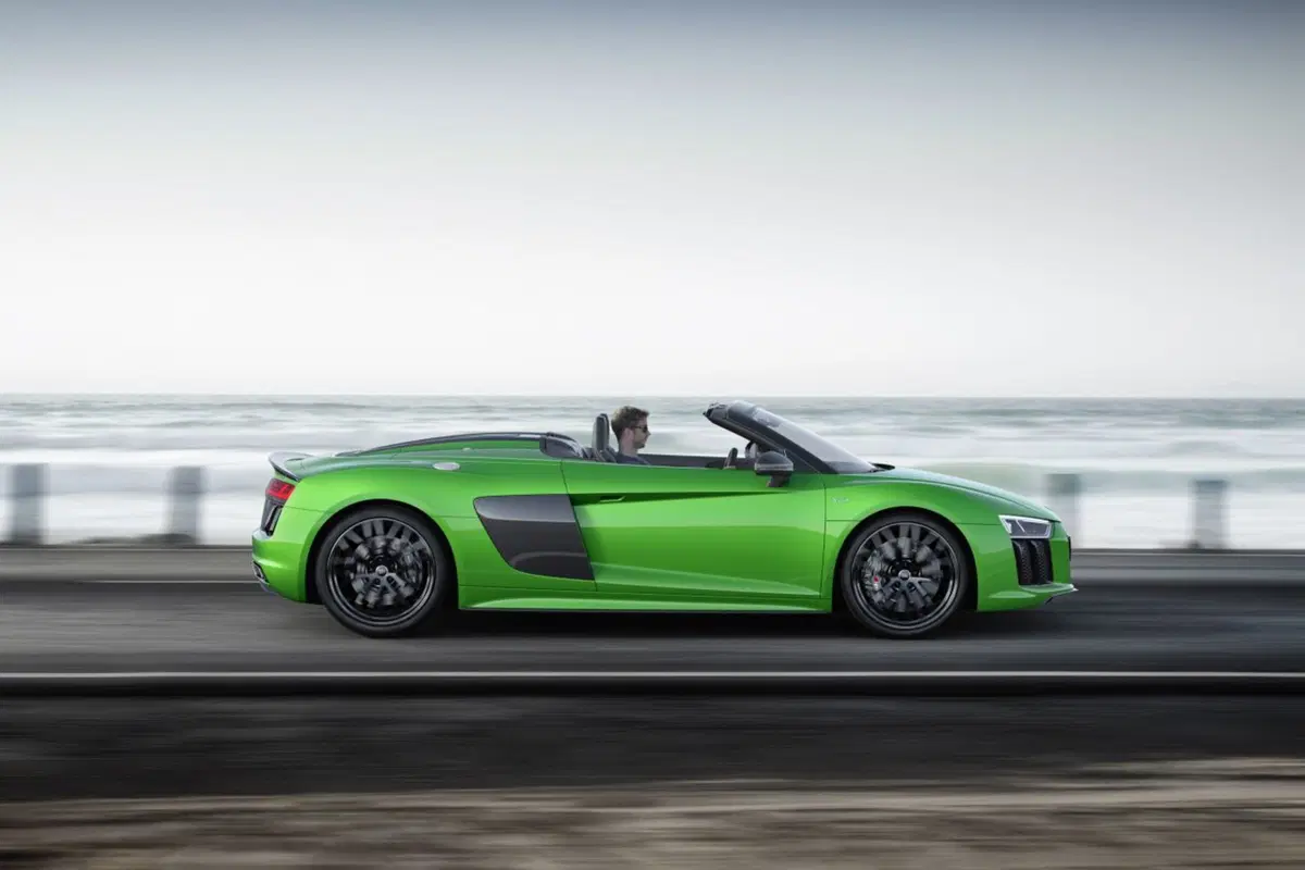 Audi R8 Spyder V10 plus, la spider dei Quattro Anelli più potente di sempre (9)