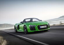 Audi R8 Spyder V10 plus, la spider dei Quattro Anelli più potente di sempre