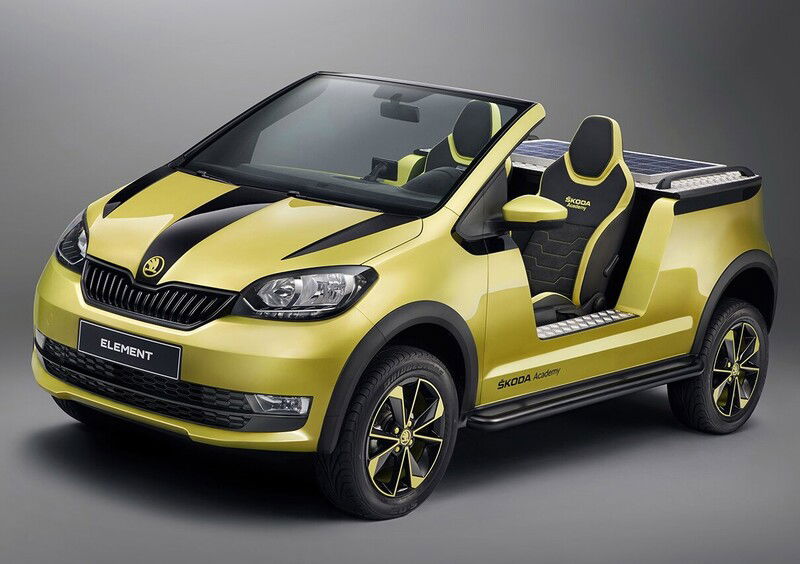 Skoda Element, concept da spiaggia