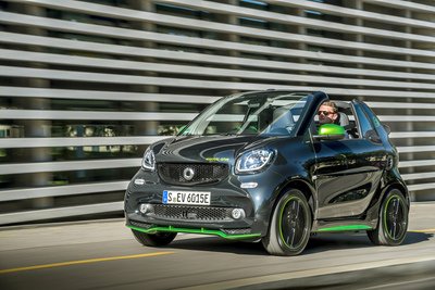 Smart Fortwo Cabrio Electric Drive: it&rsquo;s summer time!