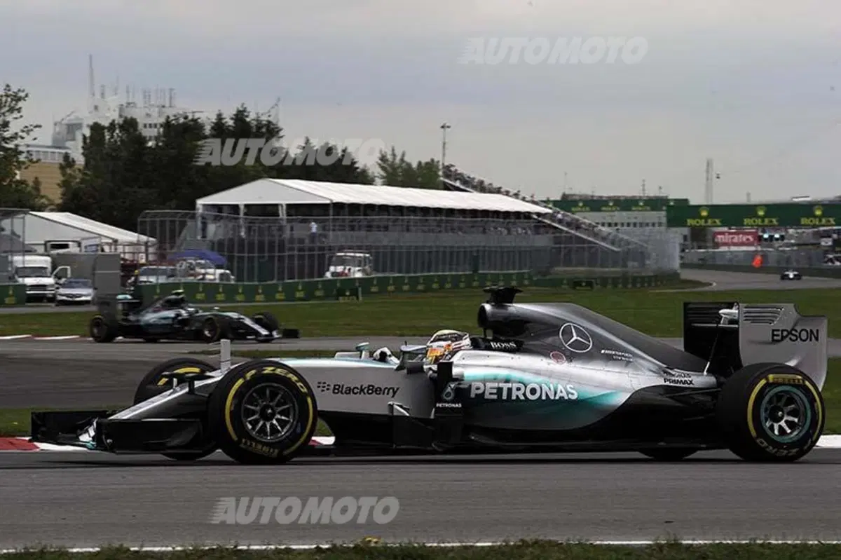 F1, Gp Canada 2015, FP3: due bandiere rosse, Rosberg al top (26)