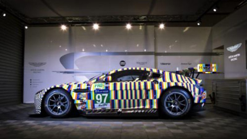 Aston Martin Vantage GTE, l&#039;arte corre a Le Mans