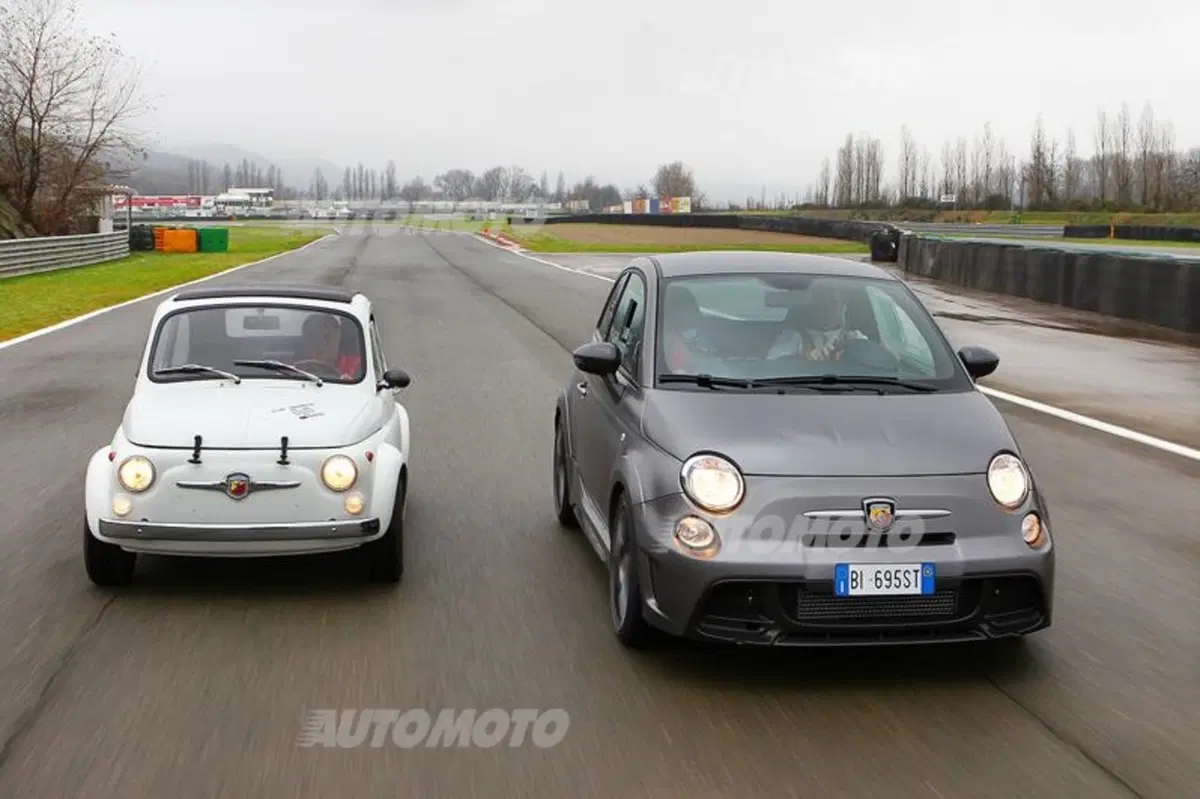 Abarth 695 Biposto R, apripista del Rally d'Italia-Sardegna 2015 (8)