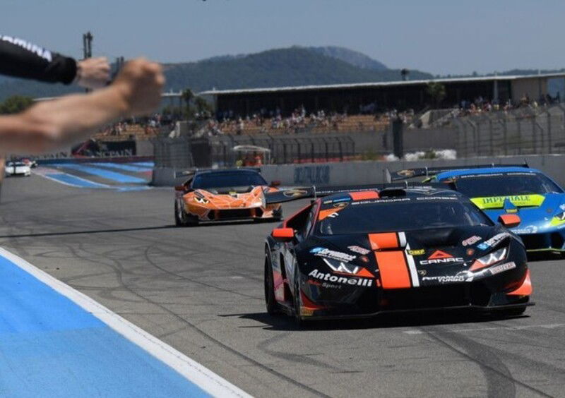 Lamborghini Super Trofeo, Cecotto-Postiglione conquistano il Paul Ricard