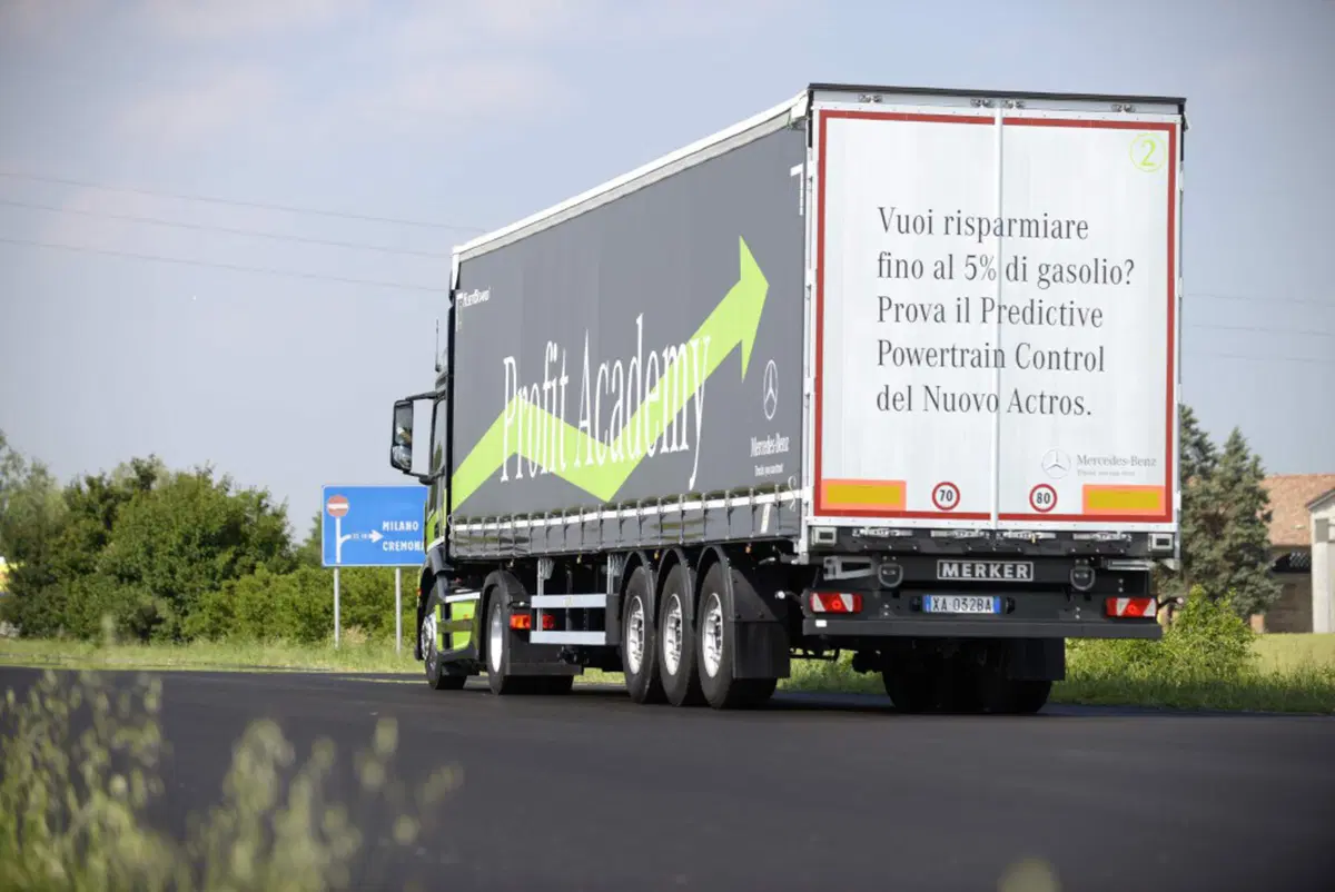 Mercedes Actros: camion a guida autonoma. L'abbiamo provato (8)