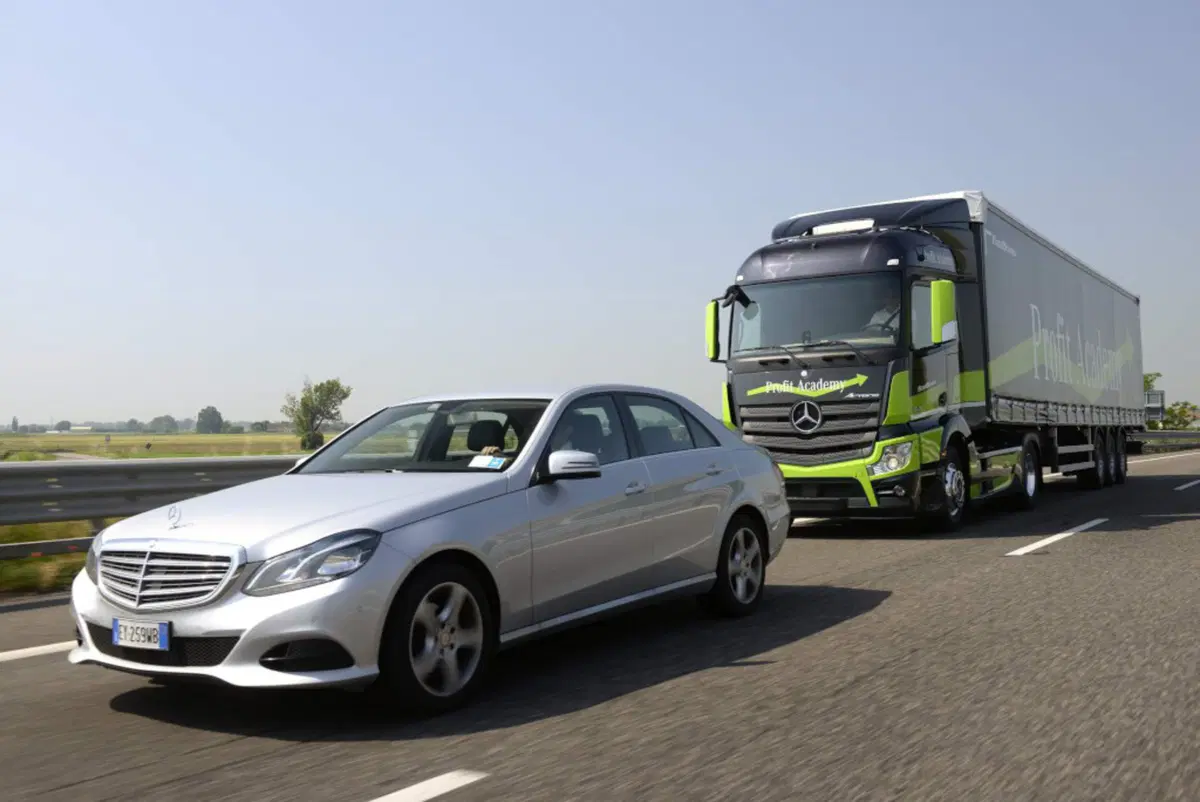 Mercedes Actros: camion a guida autonoma. L'abbiamo provato (15)