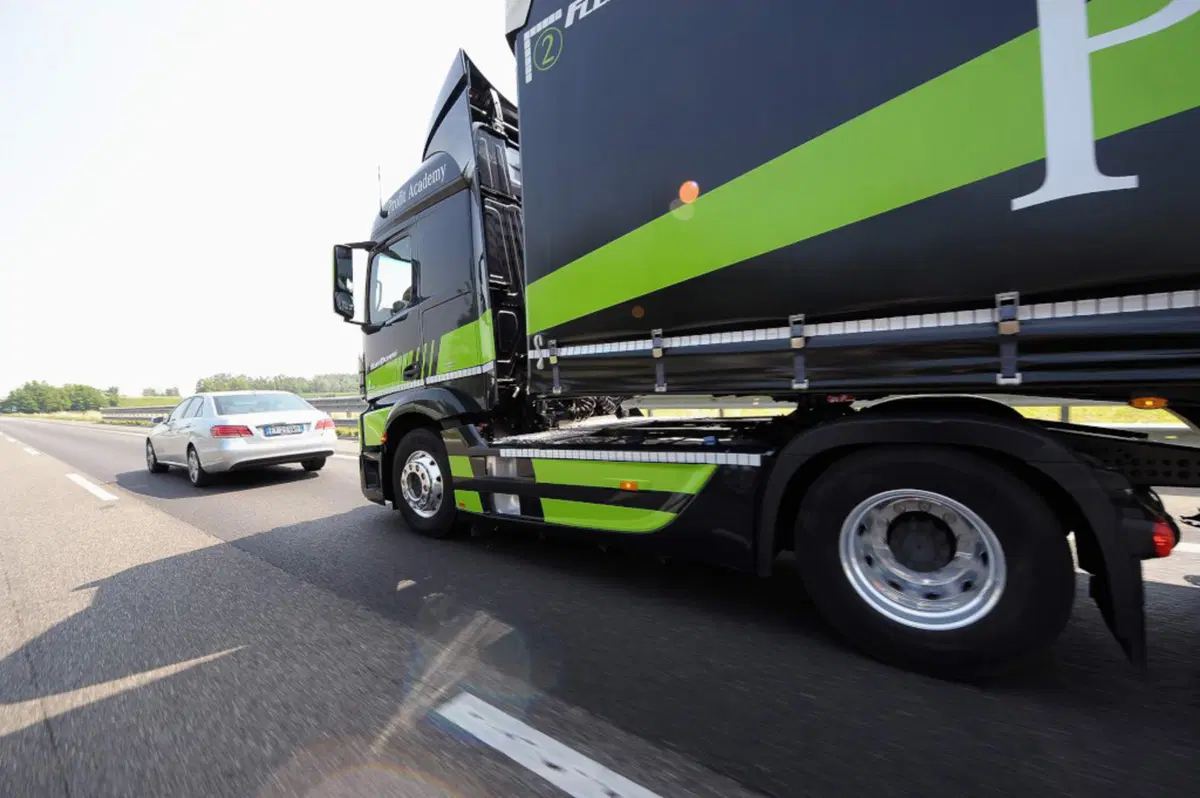 Mercedes Actros: camion a guida autonoma. L'abbiamo provato (18)
